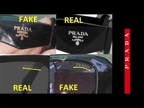 real vs fake prada glasses|prada made in italy glasses.